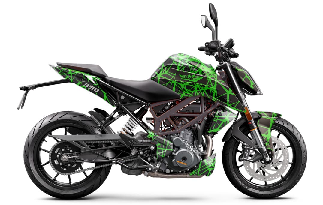 stylish bike wraps for KTM Duke at 2199 by Maddy custom