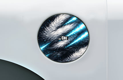 Angry Panda Cap Wrap for Cars