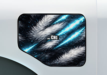 Angry Panda Cap Wrap for Cars