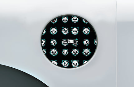 Bamboo Brawlers Fuel Cap Wrap for Cars