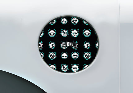 Bamboo Brawlers Fuel Cap Wrap for Cars