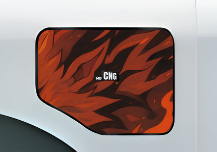 Inner Fires Fuel Cap Wrap for Cars