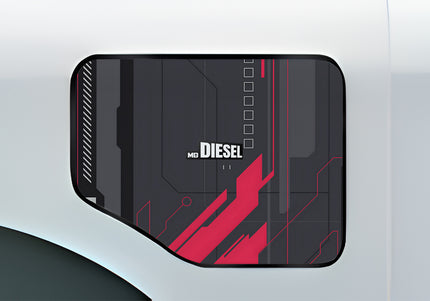 Racing Pulse Fuel Cap Wrap for Cars