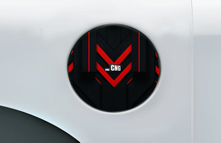 Red Strip Fuel Cap Wrap for Cars