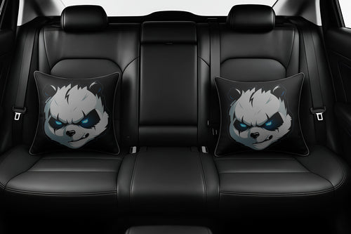 Angry Panda Cushions for Cars