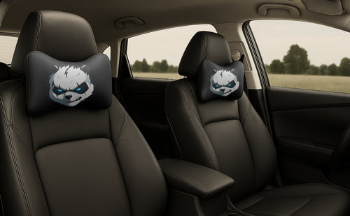 Angry Panda Neck Rest for Cars
