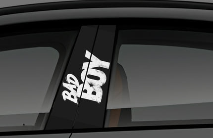 Bad Boy window pillar wrap for cars