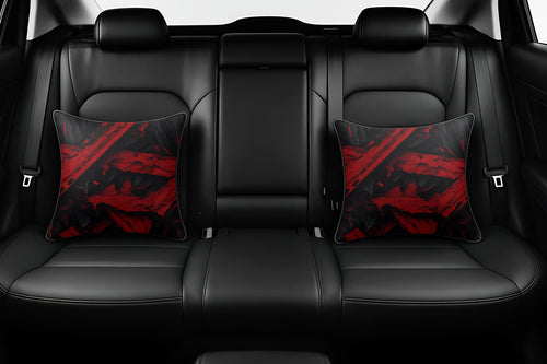 Devil Red Cushions for Cars