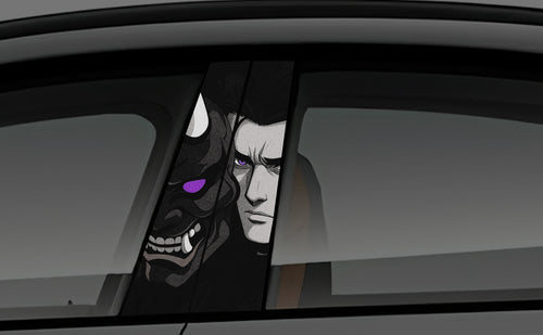 Dual Fate Window Pillar Wrap for Cars