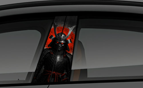 Hellblade Samurai Window Pillar Wrap for Cars