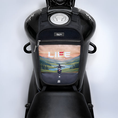 Life On Wheels Motorcycle Tank Bags