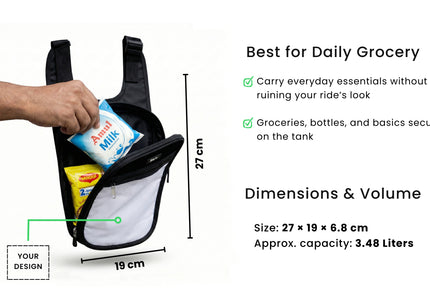 Split Verse Motorcycle Tank Bags