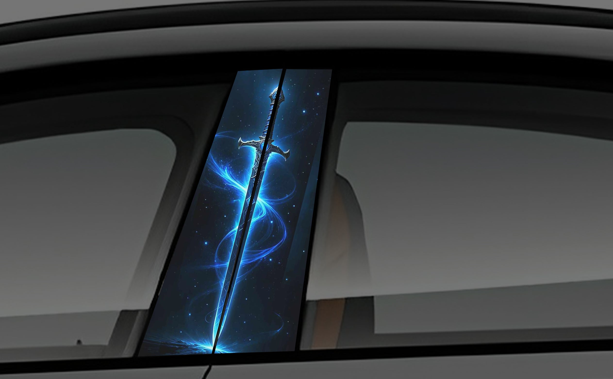 Sharp Edge Window Pillar Wrap for Cars | Maddy Custom