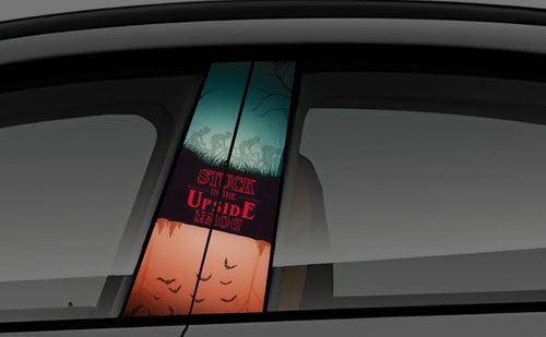 Upside Down Window Pillar Wrap for Cars